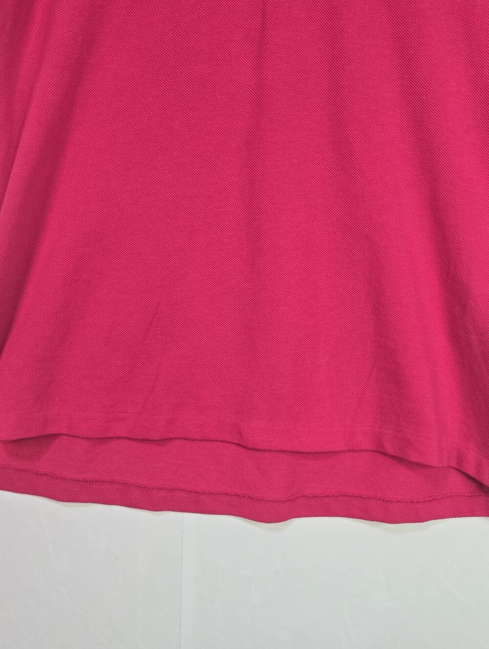 POLO Big Pony By Ralph Lauren Size L, USA Flag, Hot Pink #3 On Back & Sleeve - Picture 6 of 10